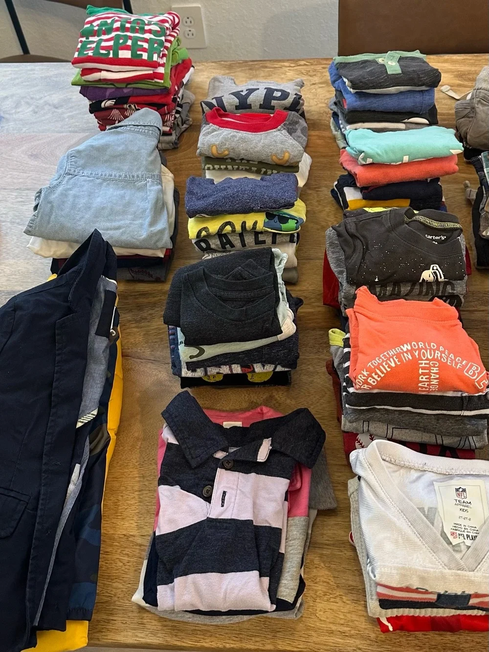 Boys 2T shirts and outerwear
